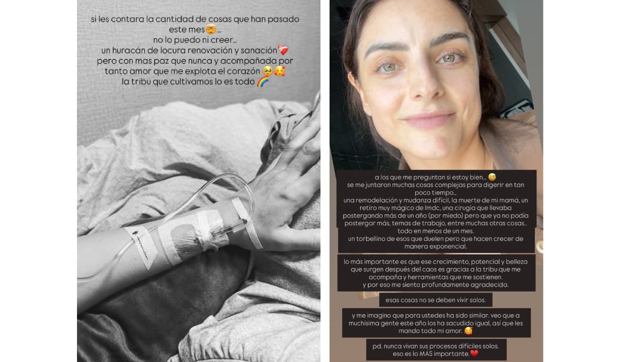 Aislinn Derbez explica por qué fue hospitalizada.