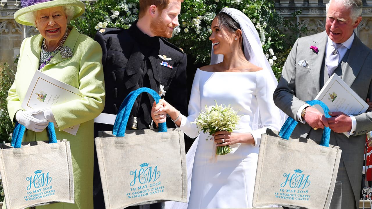 Goody bag de la boda de Meghan y Harry se vende por más de lo que pagas de renta en un año