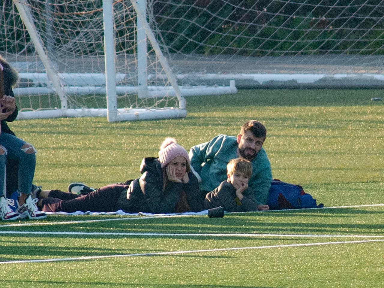 Hubo momentos durante el partido en el cual los tres parecían no estar complacidos con lo que estaba ocurriendo en la cancha.
