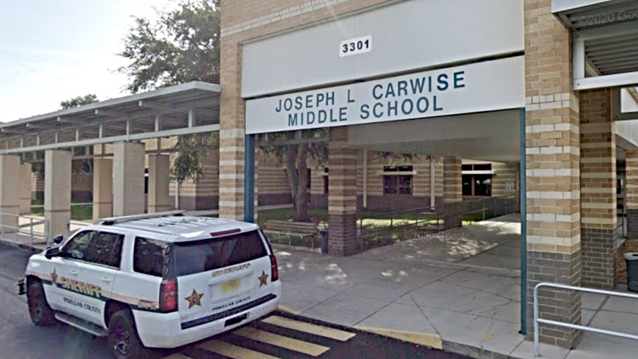 Detienen a estudiante de 13 años por amenazas de tiroteo en escuela del Condado Pinellas