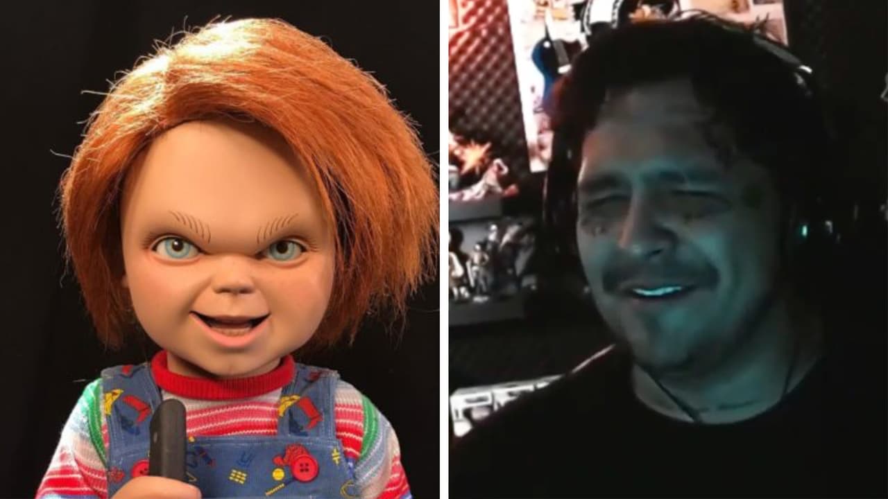 Nodal se lleva el susto de su vida por culpa del muñeco que le regaló Belinda