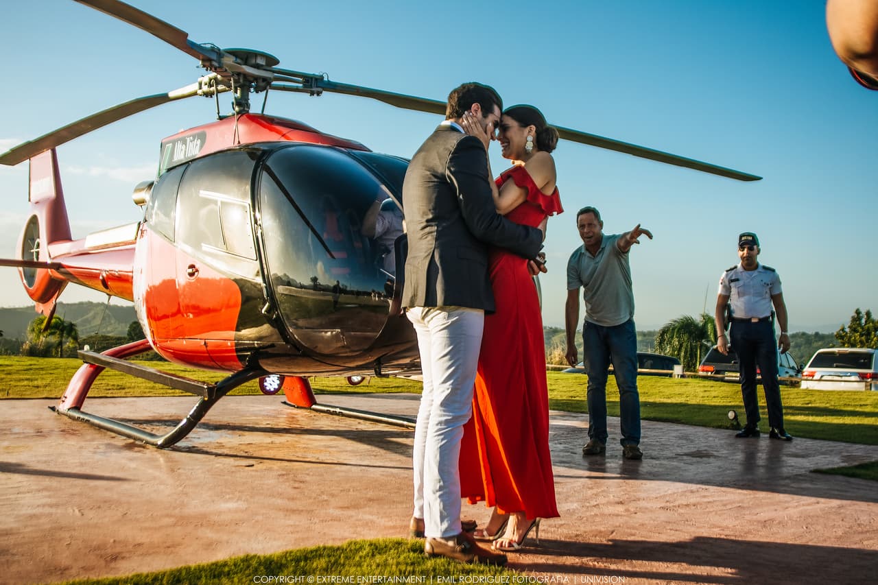 Así fue la propuesta de matrimonio a Aleyda Ortiz