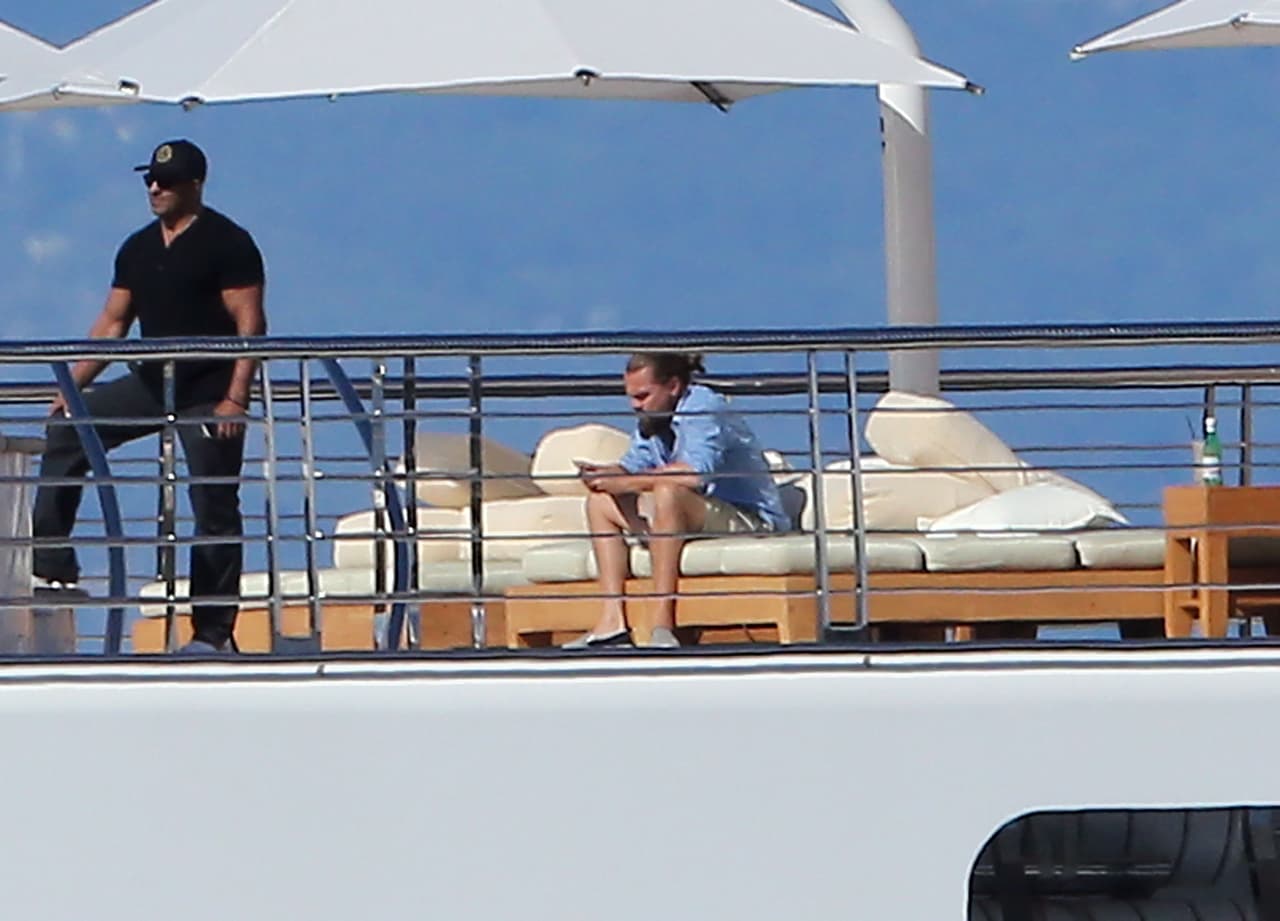 "Jack Dawson" vaya que se divirtió dentro de la película.