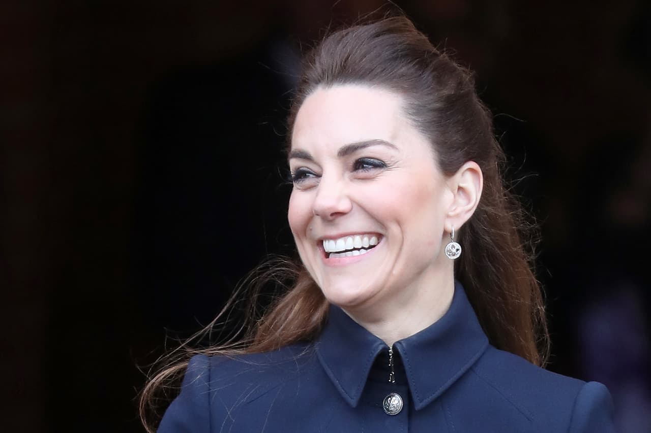 Este miércoles, la duquesa de Cambridge, Kate Middleton, viajó hasta el Condado de Down, en Irlanda del Norte, para promover su encuesta #5BigQuestions ('5 preguntas importantes sobre los menores de cinco años').