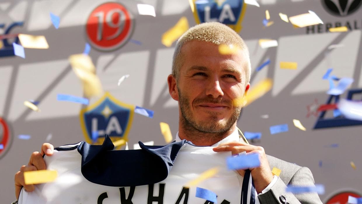Se cumplen 10 años de la llegada de David Beckham al LA Galaxy y la MLS
