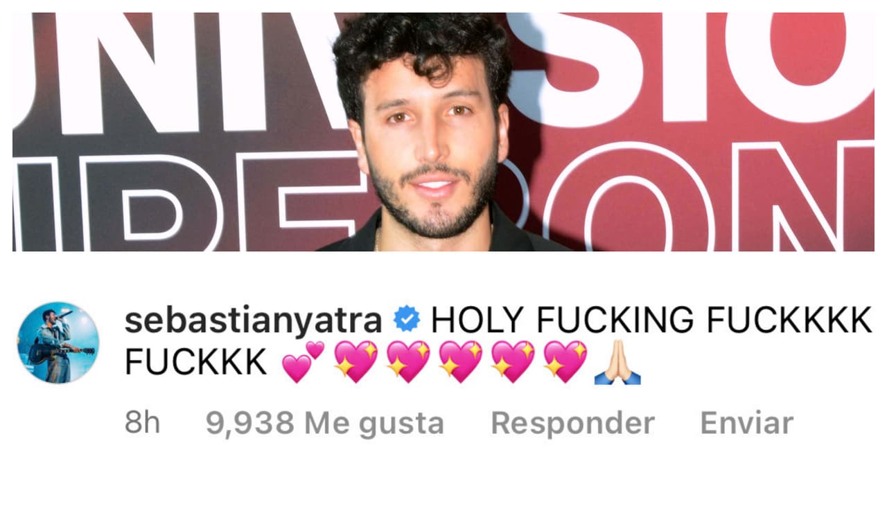 Sebastián Yatra estaba eufórico en Instagram ante el anuncio. 
<br>