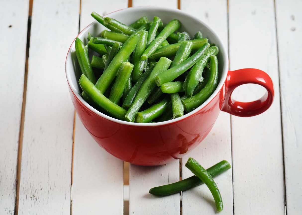 Los ejotes también se conocen como porotos verdes, vainitas, chauchas, judías verdes y, en inglés, green beans.