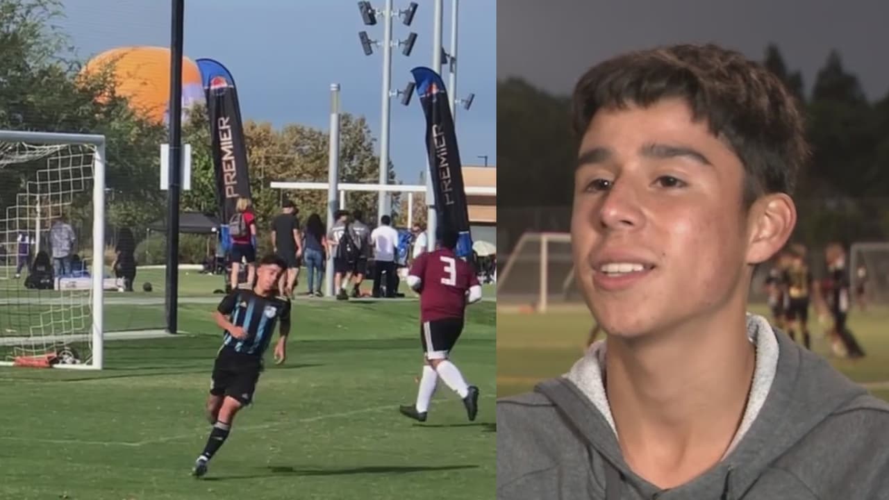 Sus ídolos son Lionel Messi, Paulo Dybala y Xavi Hernández y sueña con llegar muy lejos en el fútbol