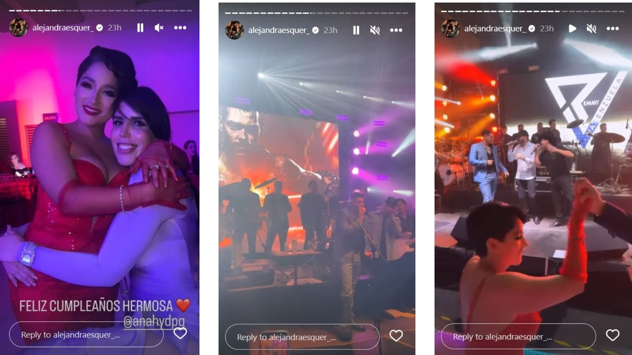 Daisy Anahy celebró con una fiesta su cumpleaños número 30.