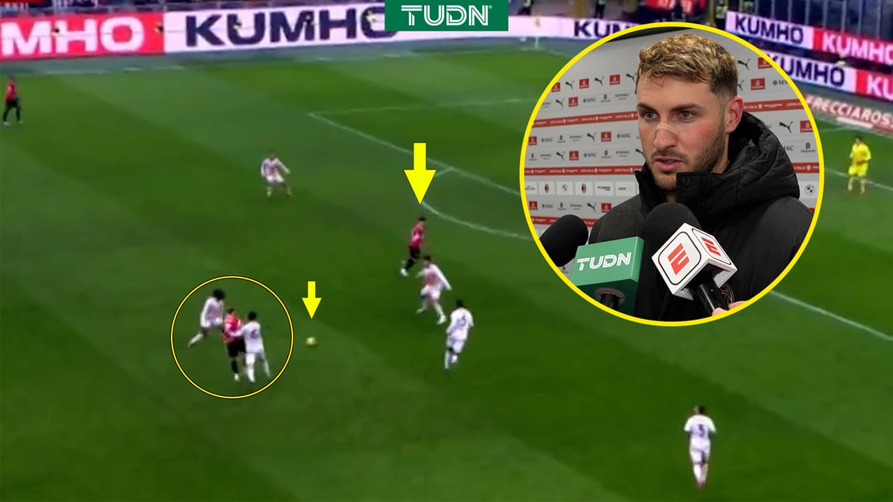 Santi Gimenez hace fuerte confesión tras su debut con el AC Milan