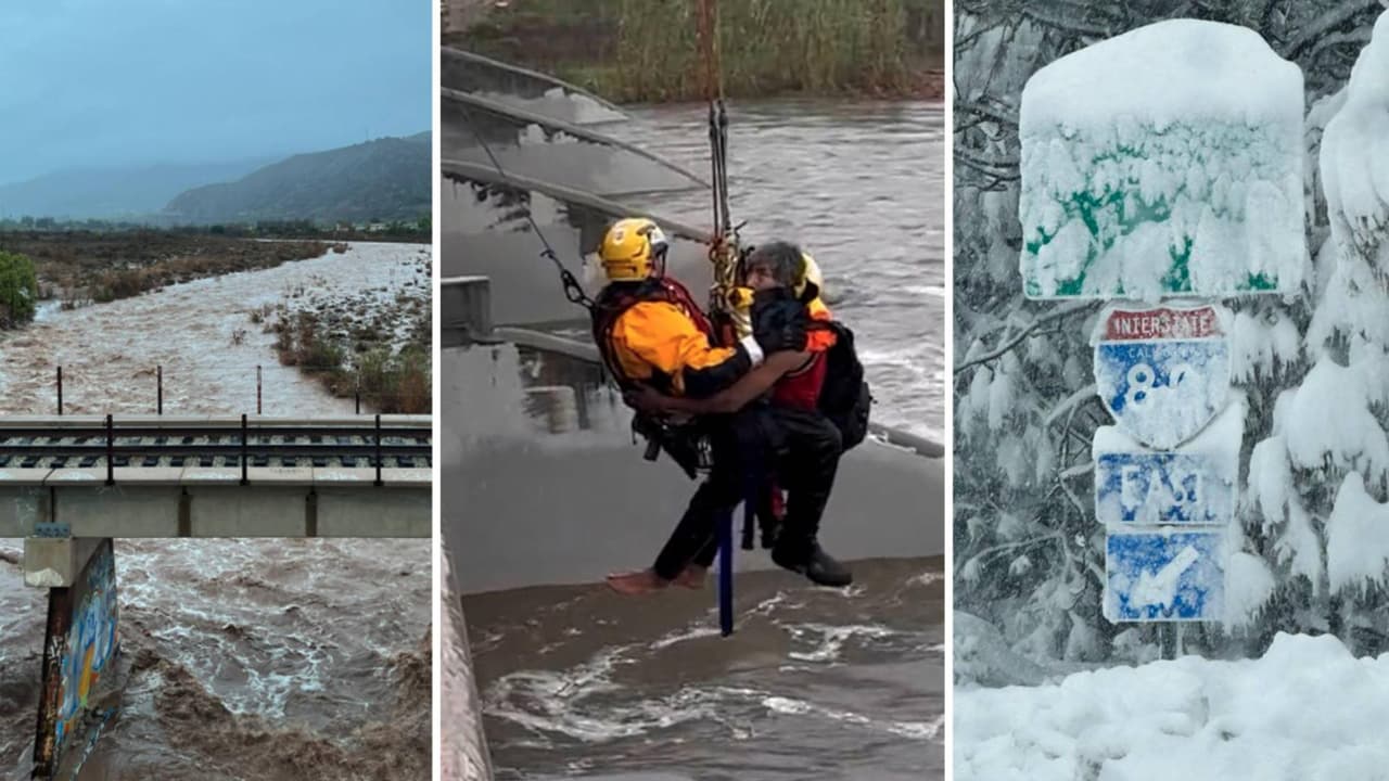 En sus primeras 24 horas, el sistema dejaba zonas cubiertas de nieve, ríos con corrientes muy fuertes y hasta advertencias de cierres de vías e inundaciones repentinas.