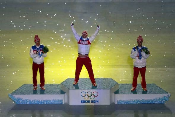 Rusia estalló en emoción al saber que terminó número uno en el medallero.