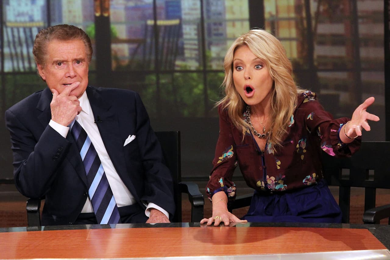 Regis Philbin Opens Up to Larry King About Kelly Ripa