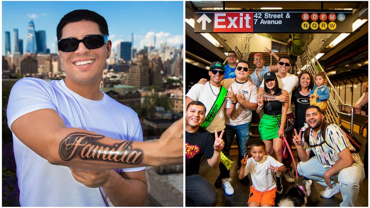 Eduin Caz canta gratis en el metro de Nueva York y recuerda sus inicios: "Esto era lo que hacíamos antes"