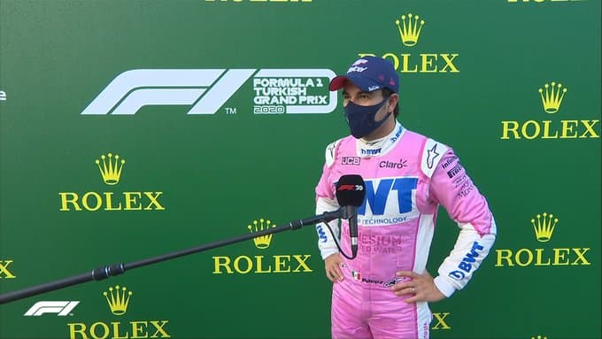 Le arrebatan la pole a Sergio Pérez en el GP de Turquía