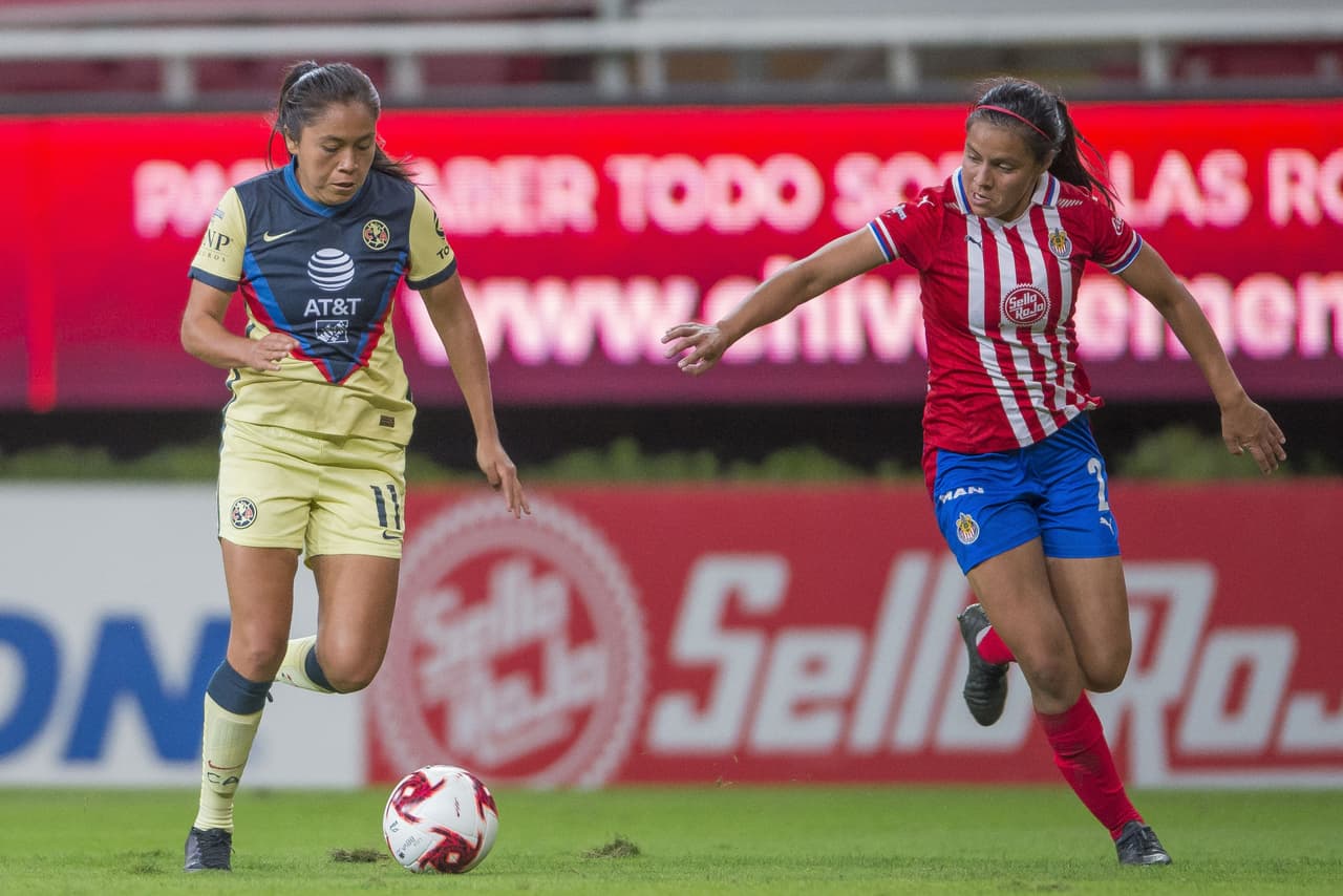 Con una victoria de 1-2 sobre las Chivas, las Águilas del América llegan a la quinta posición de la tabla con 34 unidades.