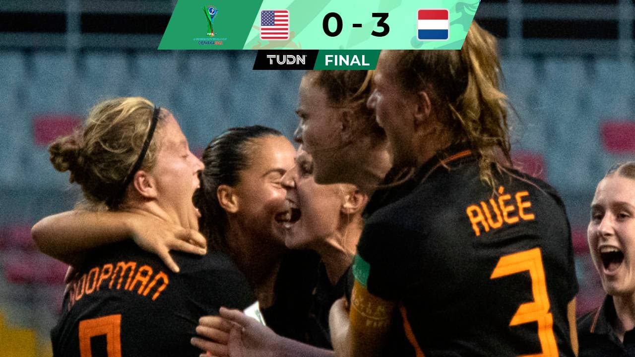 Países Bajos goleó a Estados Unidos en el Mundial Femenil Sub-20