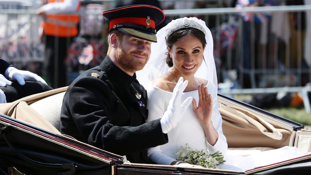 El área de pasajeros de la carroza Ascot Landau tiene configuración vis-a- vis (cara a cara), es decir que cuenta con dos bancos de asientos enfrentados. Naturalmente Harry y Meghan utilizaron el asiento trasero.