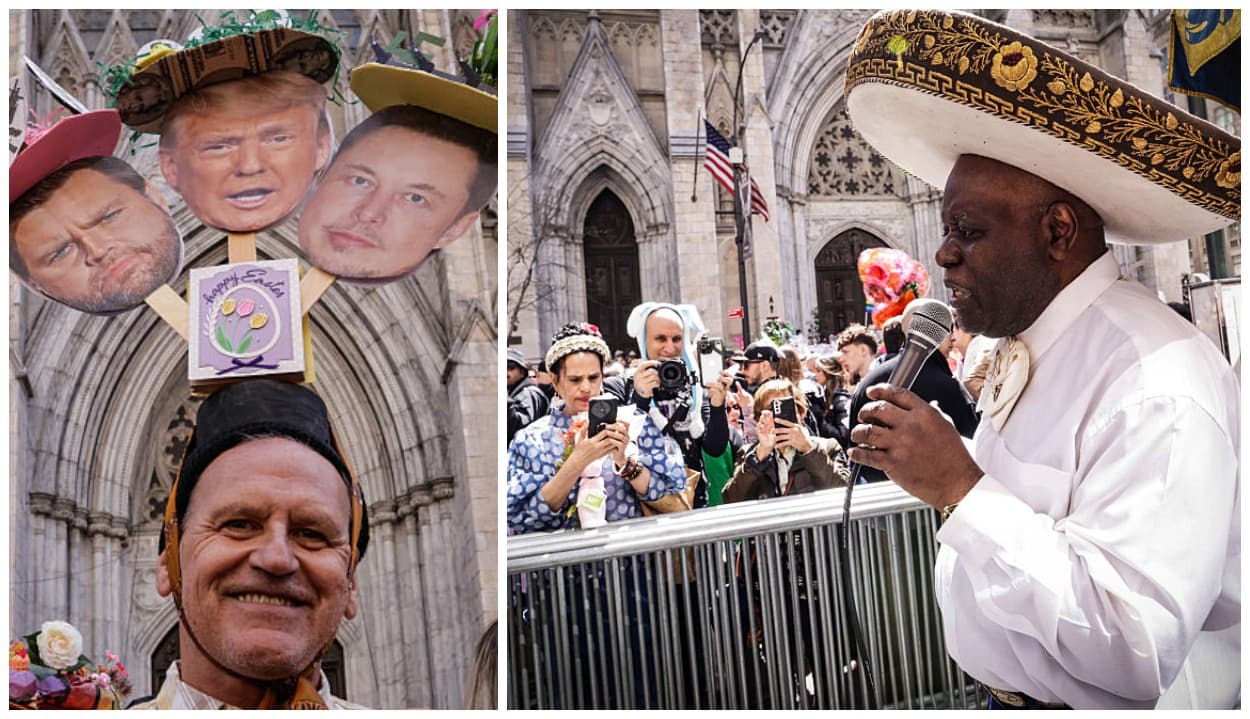 Nueva York celebra en grande el Domingo de Pascua, aunque de formas distintas en la Quinta Avenida