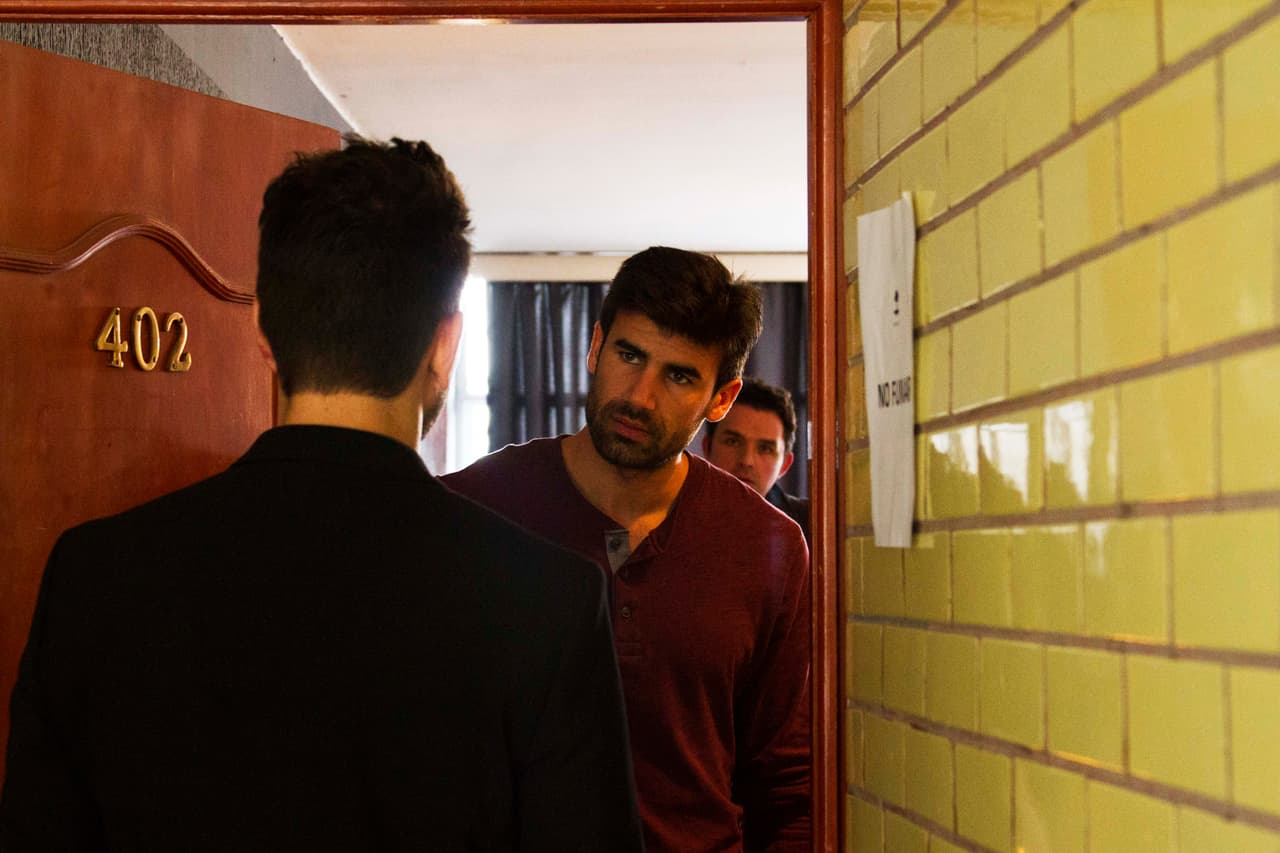 Zulima le había informado que estaban juntos y no perdió el tiempo para buscarla.