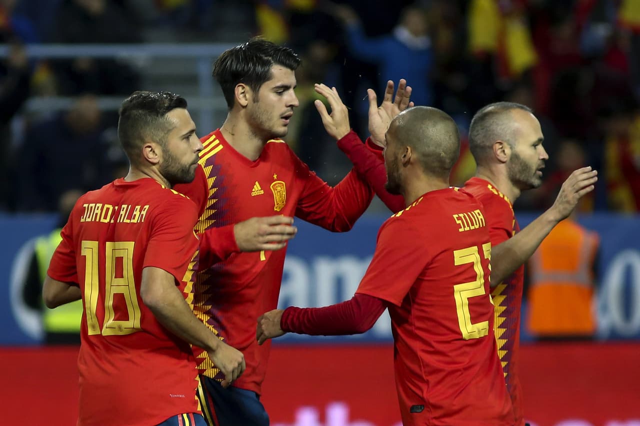 En el minuto 23, Morata se encontró con el 2-0 para España. Un golpe del que los costarricenses no podrían reponerse.