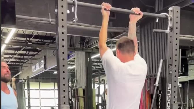 Antonela Roccuzzo filtra la dura rutina de Messi en el gimnasio