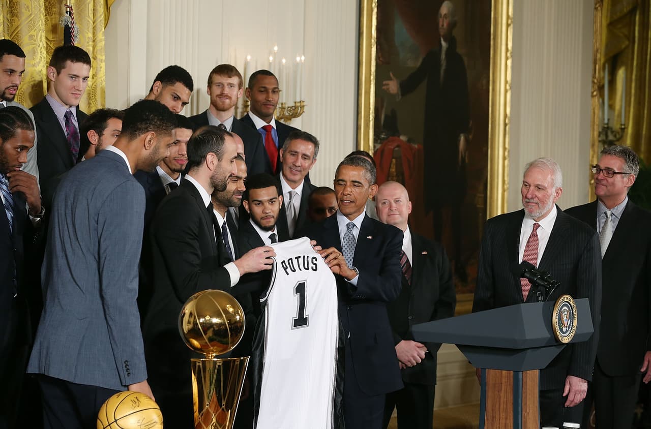 La última conquista del argentino fue en el 2014 enfrentando al Miami Heat. Fue una temporada memorable para los Spurs ya que lograron el mejor registro de la liga con un contundente 62-20.