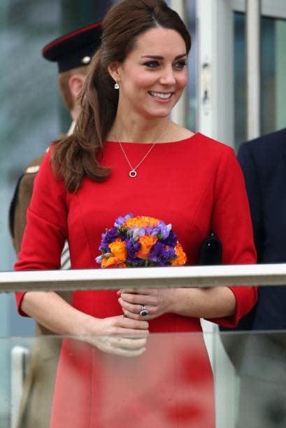 Tras escuchar el discurso de una madre que recordaba la tristeza por la pérdida de su bebé, Kate Middleton se conmovió hasta las lágrimas.