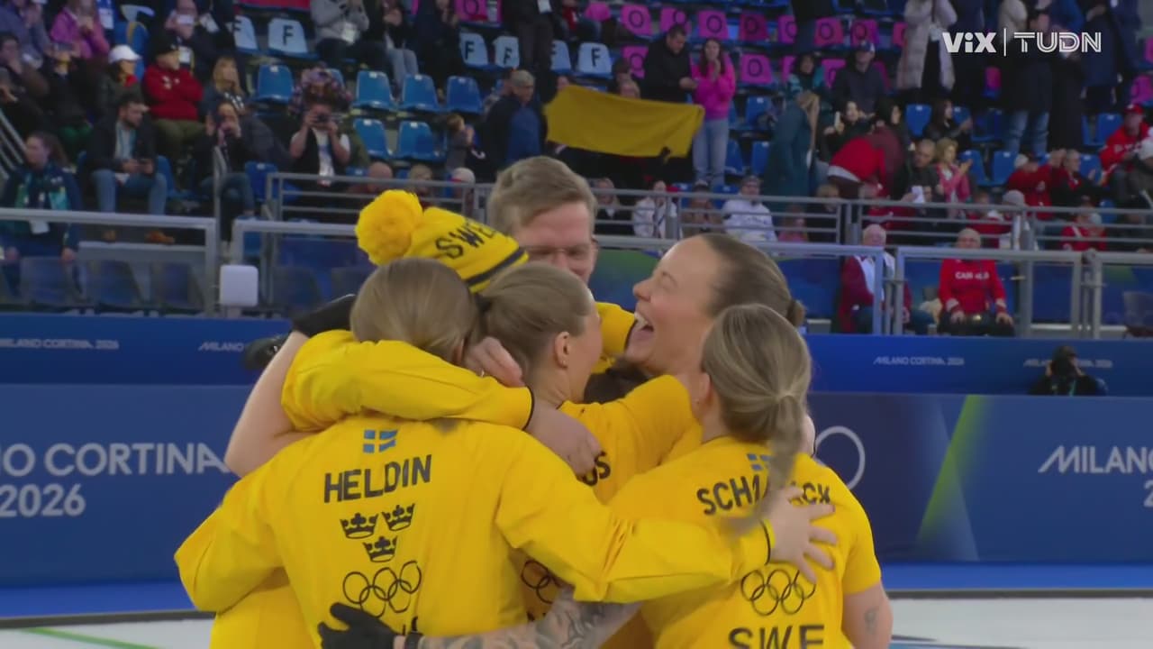 Suecia amarra el oro en el curling femenino de Milano Cortina 2026