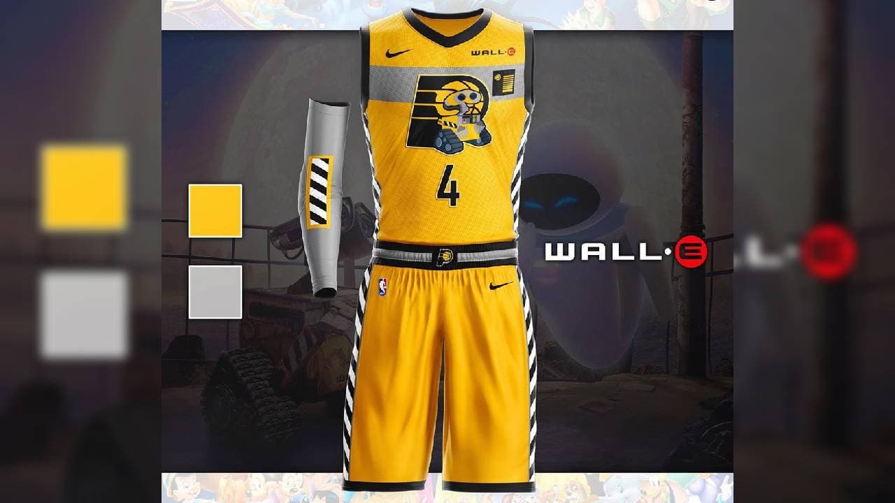 ‘Wall-E’ inspiró a Halim para crear la propuesta de los Indiana Pacers.
