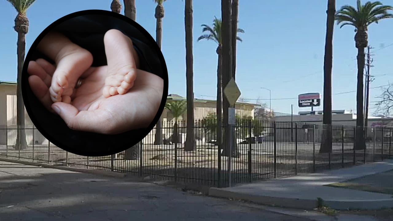 Bebé muerto es abandonado en una acera en San Bernardino; policía investiga