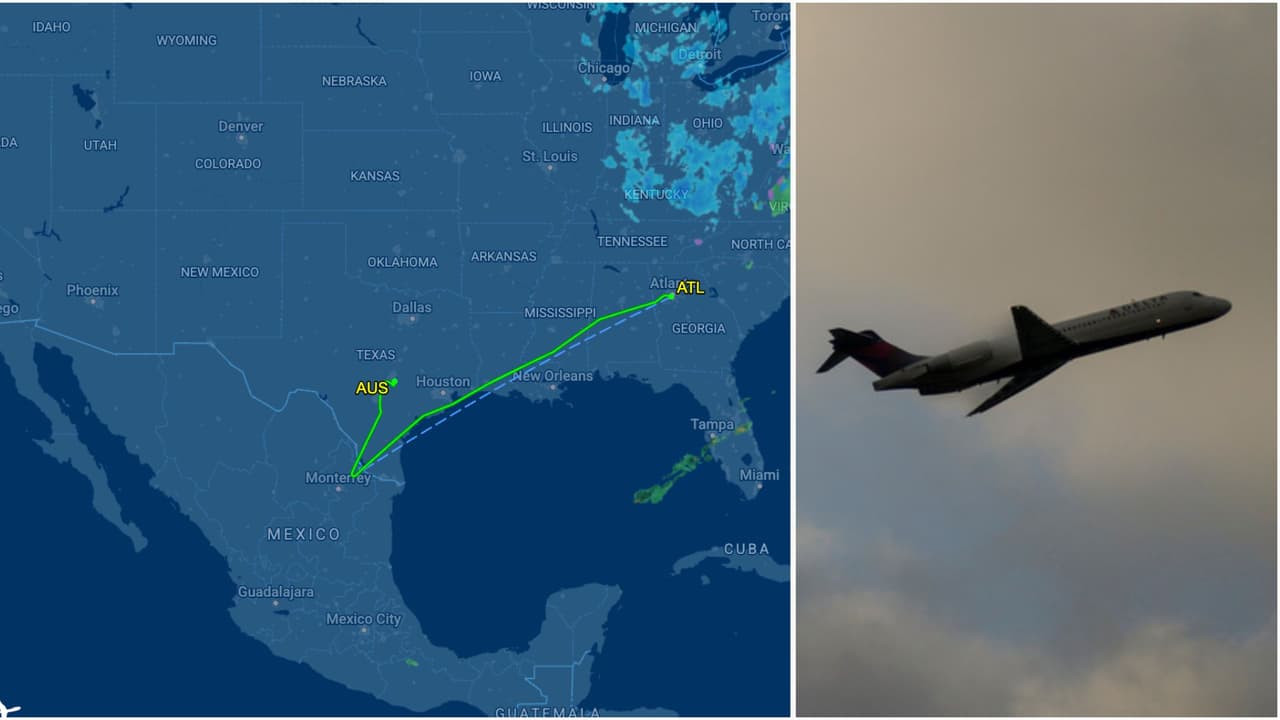 Regresan a Atlanta vuelo rumbo a Guadalajara ante disturbios tras abatimiento de “El Mencho”