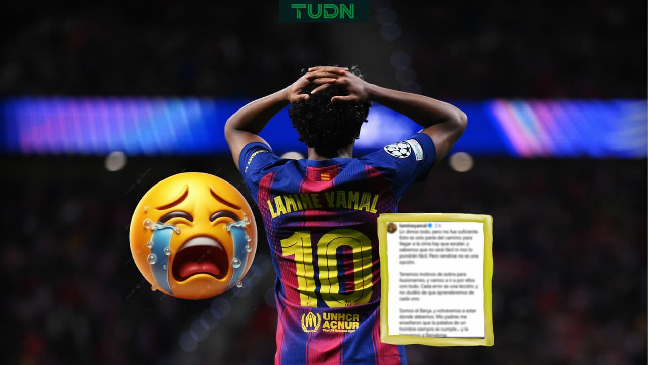 Lamine Yamal lanza promesa en Barcelona tras eliminación de Champions League