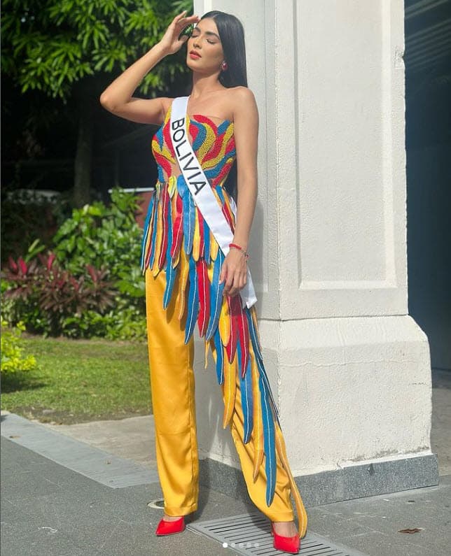 <b>María Estefany Rivero Giesse </b>representa a Bolivia, tiene 26 años; es arquitecta y decoradora de interiores.