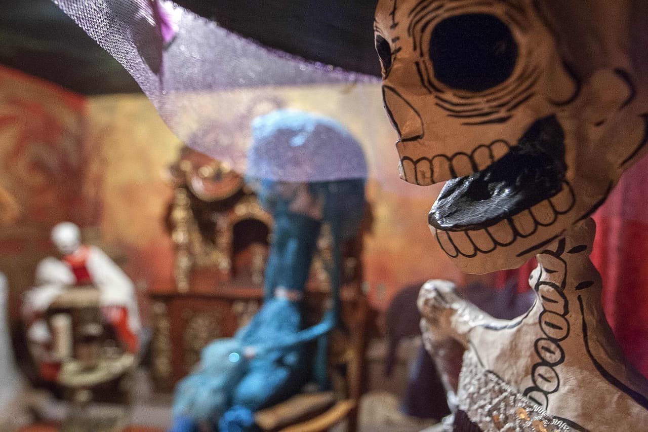 El mural "Sueño de una tarde dominical en la Alameda Central" fue hecho por Rivera en 1947.