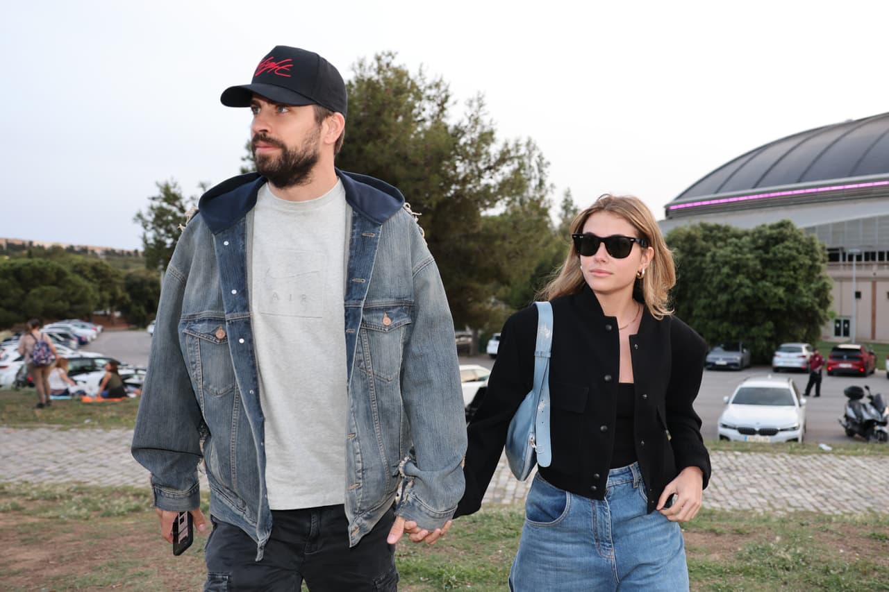 Piqué y Clara Chía.