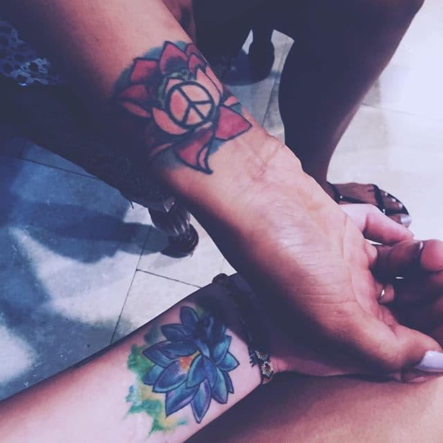 Como esta flor de loto.