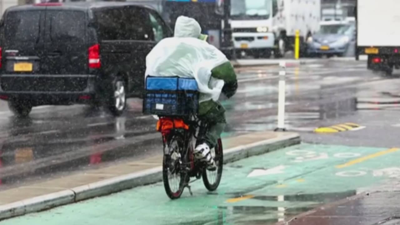 Estas son las condiciones para un repartidor de comida en Nueva York
