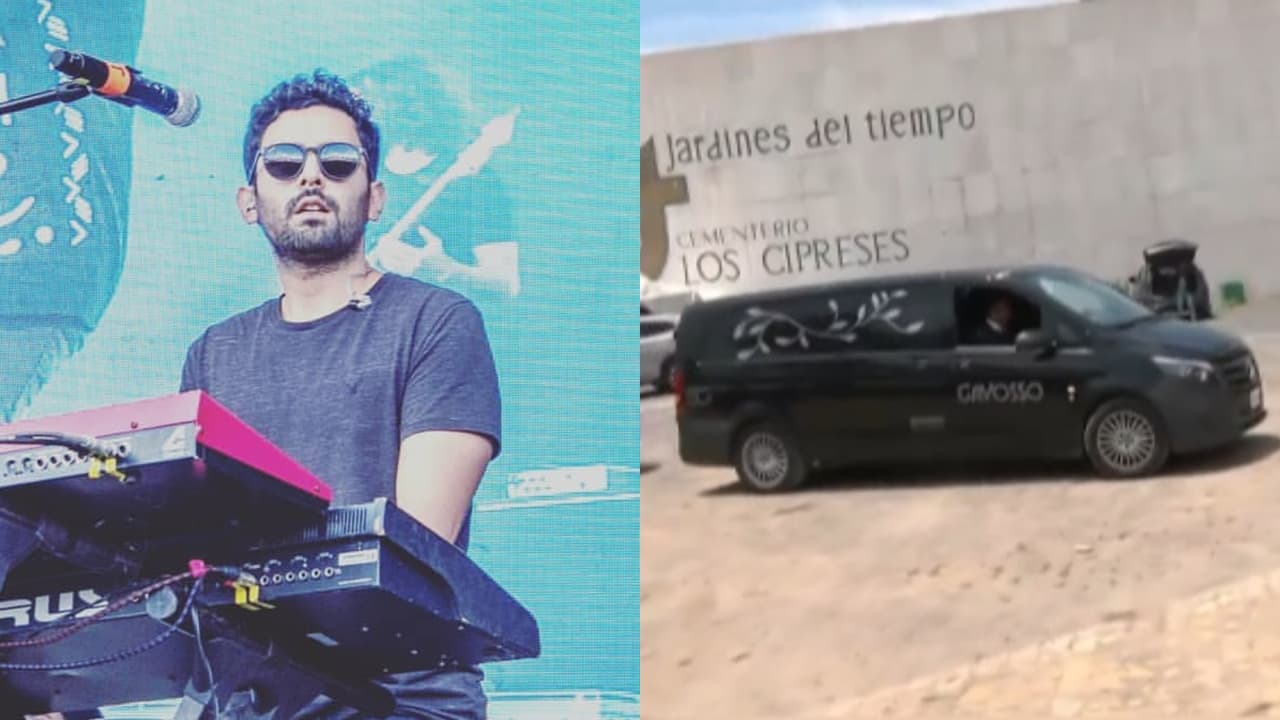 Dan último adiós a tecladista de Camilo Séptimo y a su familia