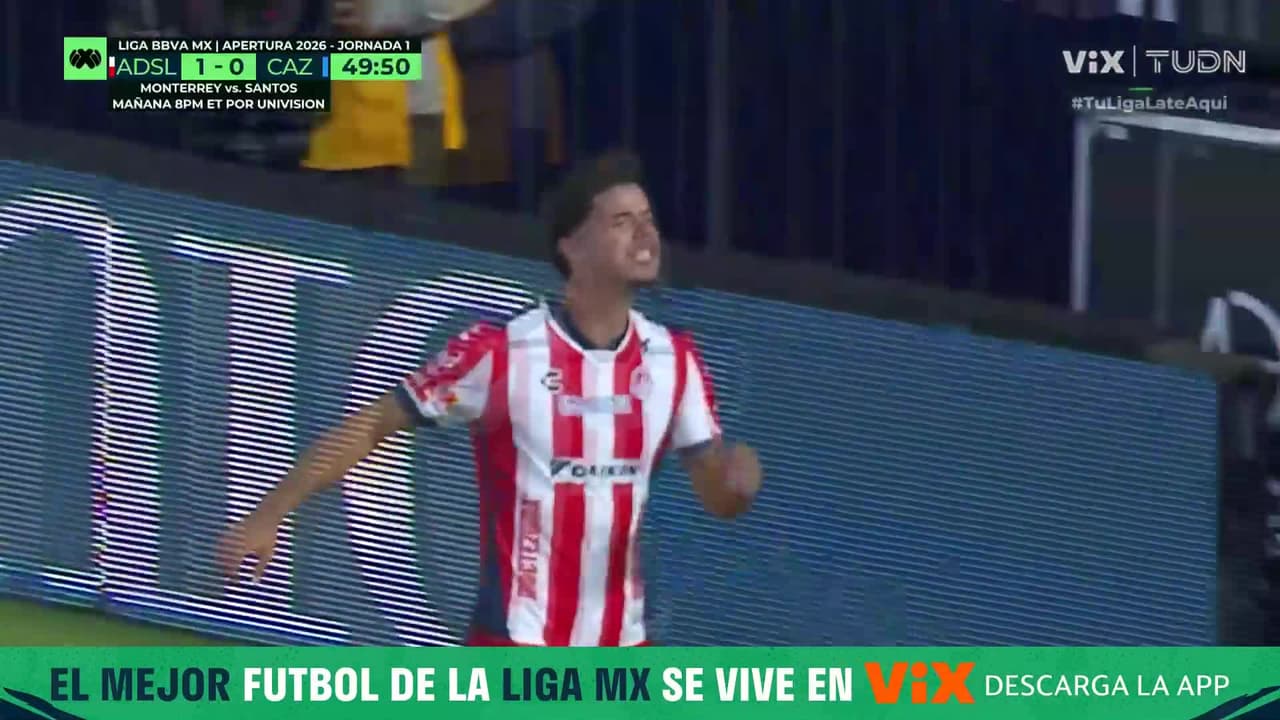 ¡Llegó el segundo del San Luis ante el campeón Cruz Azul!