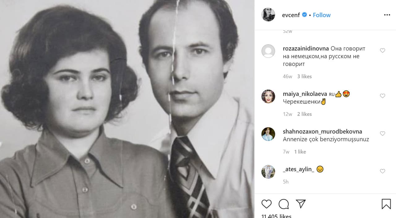 El martes 12 de febrero el portal 
<b><a href="https://www.hurriyet.com.tr/kelebek/magazin/unlu-oyuncu-fahriye-evcenin-babasi-vefat-etti-41445496" target="_blank">Kelebek</a></b> confirmó la muerte y señaló que desde el año pasado el suegro de Burak Özçivit había sido intervenido quirúrgicamente. En esa operación se le extirpó parte del estómago. En la foto aparece de joven con la madre de la actriz.
<br>