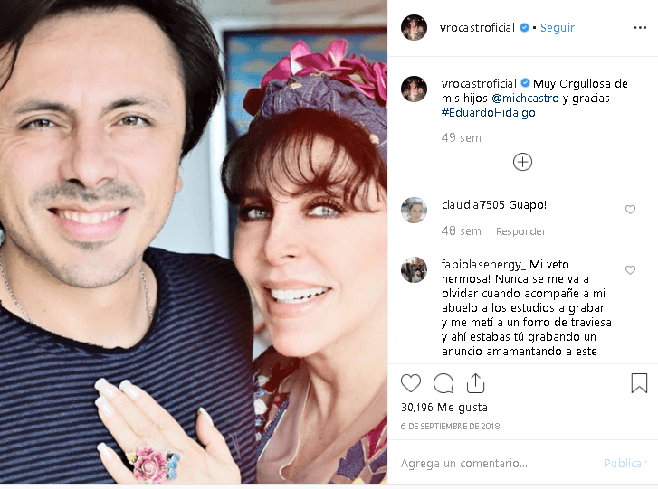 Castro y Niembro se conocieron en 1979 y de su relación nació Michelle Castro, 
<b><a href="https://www.univision.com/shows/despierta-america/cristian-castro-llego-pidiendo-trabajo-y-salio-con-nueva-modelo-para-su-proximo-video-fotos" target="_blank">medio hermano de Cristian Castro.</a></b>