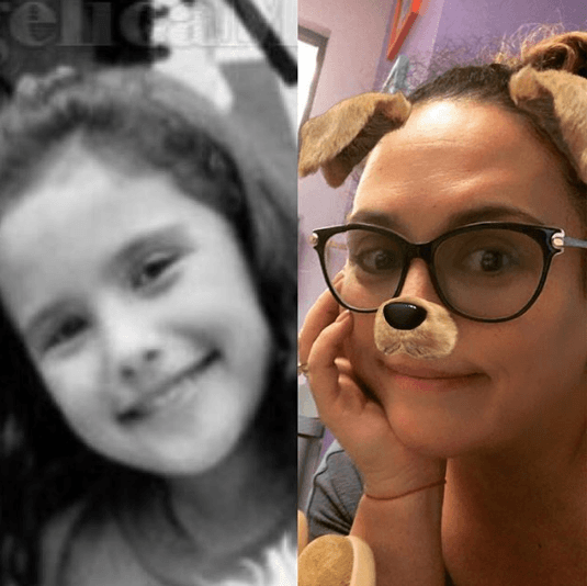 Por su parte, Angélica Vale publicó esta divertida fotografía en Instagram para afirmar que el tiempo pasa volando. Recuerda que actualmente puedes reír con ella en 'La Fea Más Bella' por Galavisión.