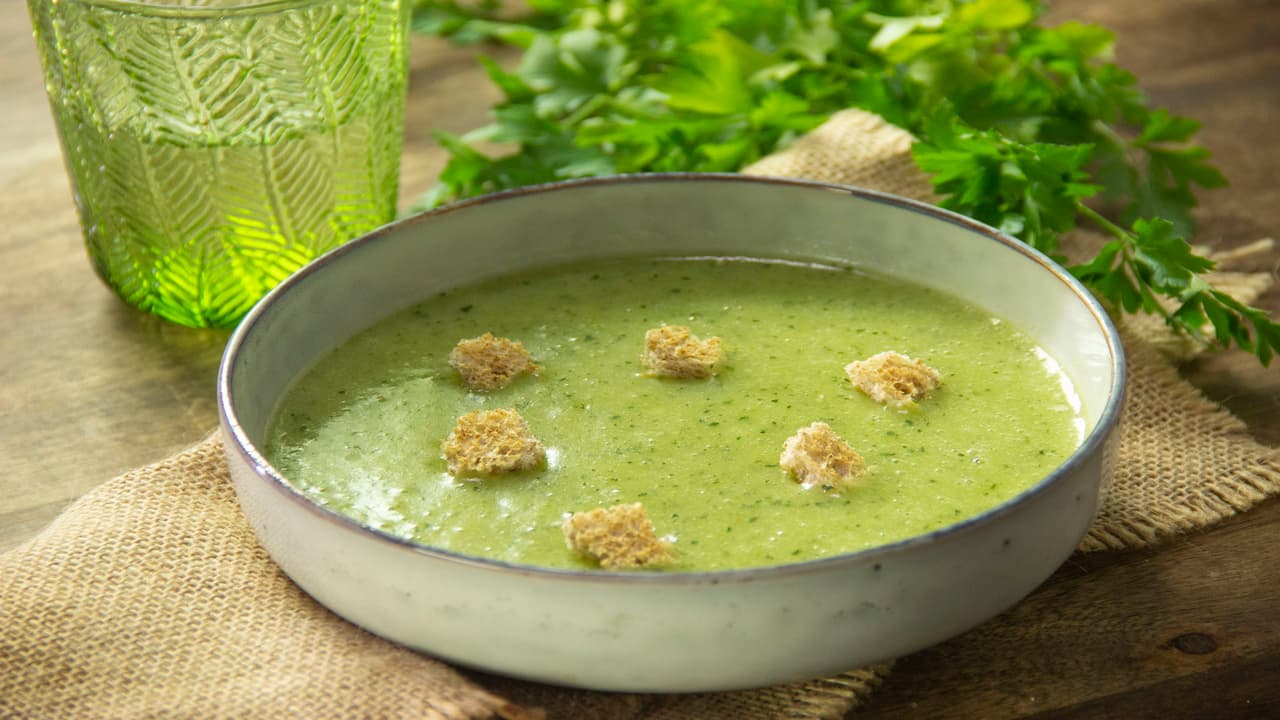 Crema de calabacitas 