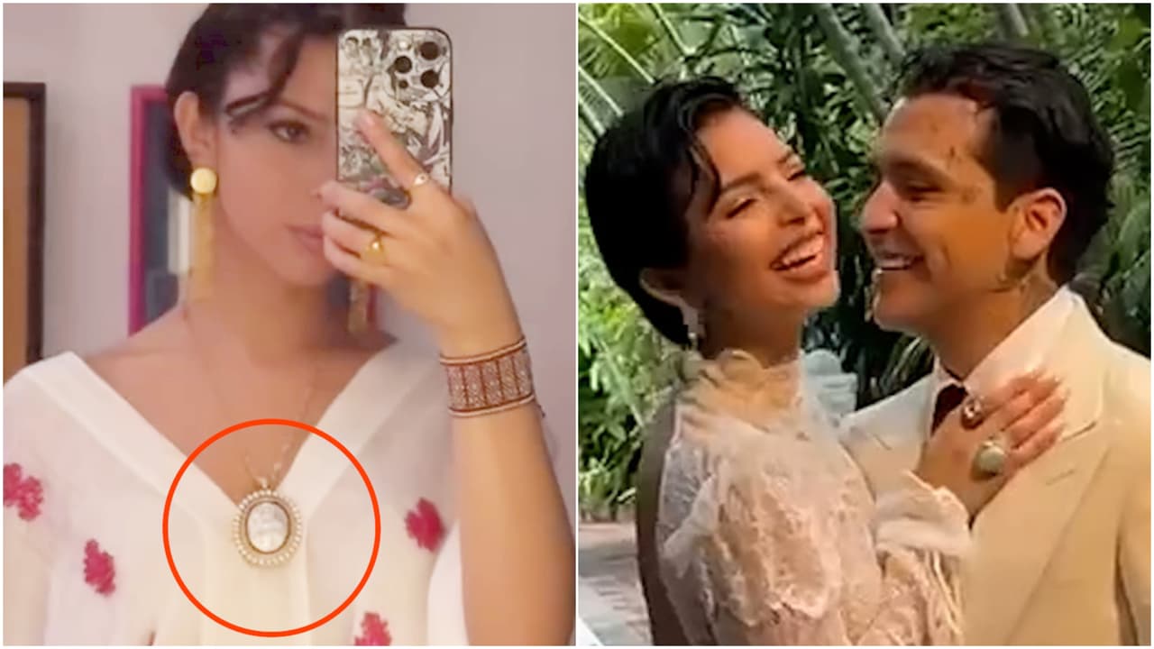 ¿Ángela Aguilar da una pista de embarazo a través de una joya? Esta es la polémica imagen