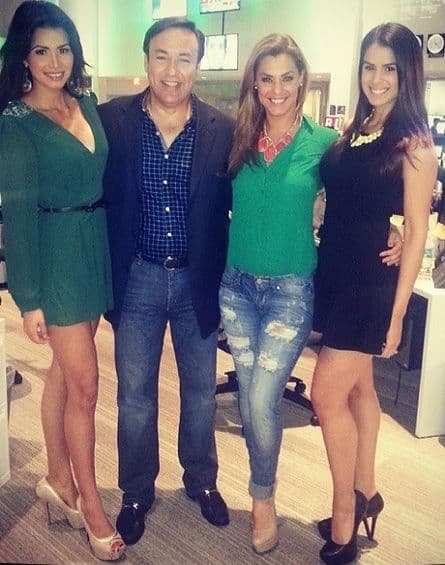 El talento del programa disfrutando el tiempo libre.