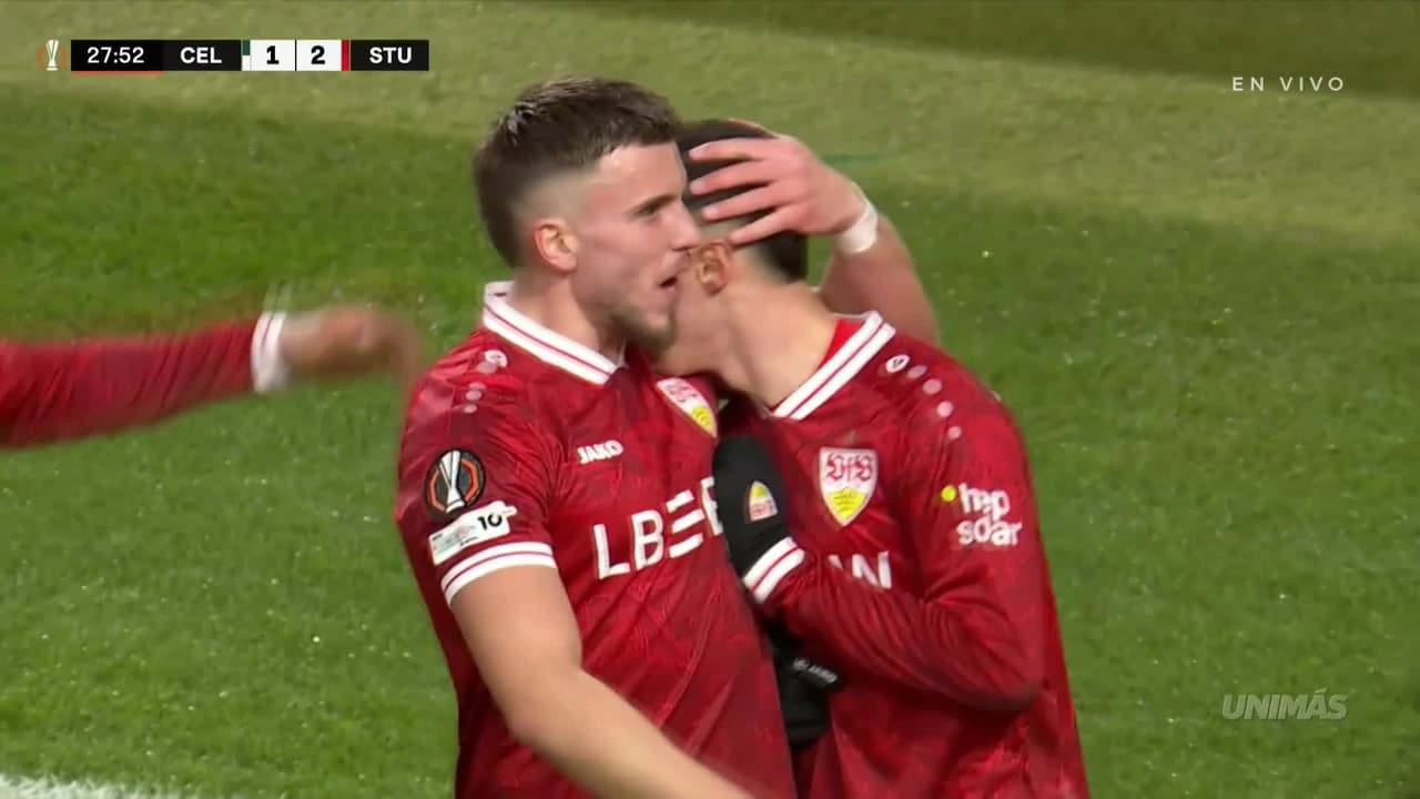 ¡Doblete de El Khannouss! Stuttgart recupera la ventaja