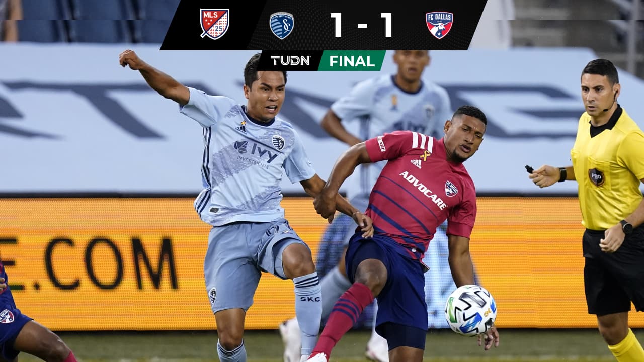 Franco Jara marca su primer gol en MLS en empate de Dallas contra Kansas City