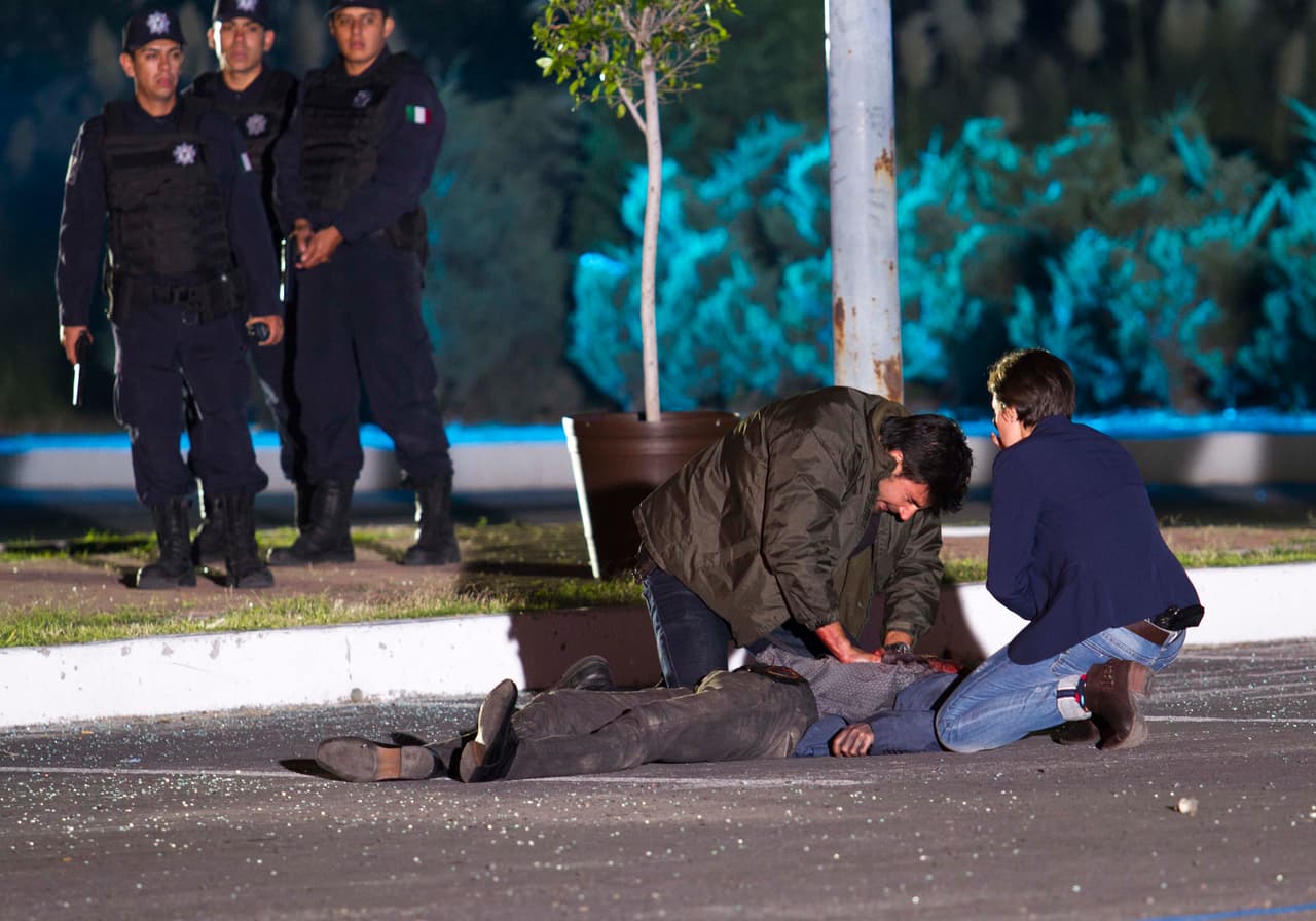 Detrás de cámaras de la explosión causada por Óscar en 'La piloto'