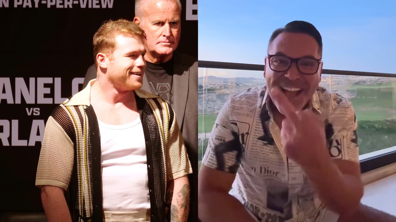 Óscar de la Hoya provoca nuevamente a 'Canelo' Álvarez: “Fu=k you”